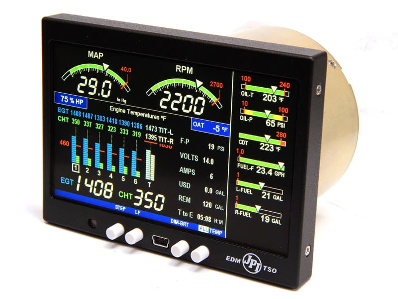 JP Instruments Engine Monitor JP Instruments EDM 900 EDM-900 JP Instruments EDM 900