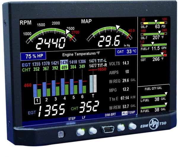 JP Instruments Engine Monitor JP Instruments EDM 900 EDM-900 JP Instruments EDM 900