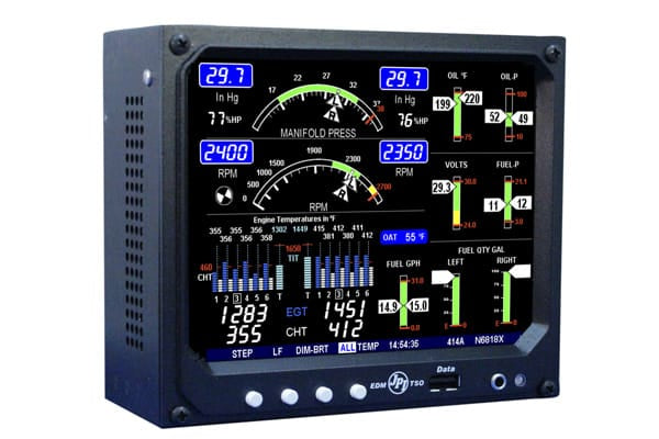 JP Instruments Engine Monitor JP Instruments EDM 960 EDM-960 JP Instruments EDM 960 Twin Engine Primary Monitor