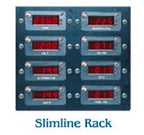 JP Instruments Gauge JP Instruments Slim-Line Instruments (Volt/Amp Meter) SL-VOLT JP Instruments Slim-Line Digital Engine Gauges