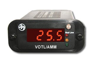 JP Instruments Gauge JP Instruments Slim-Line Instruments (Volt/Amp Meter) SL-VOLT JP Instruments Slim-Line Digital Engine Gauges