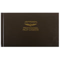 Professional Pilot Logbook | Brown, Textured Hard Cover