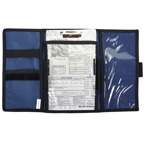 VFR Tri-Fold Kneeboard | Includes Clipboard