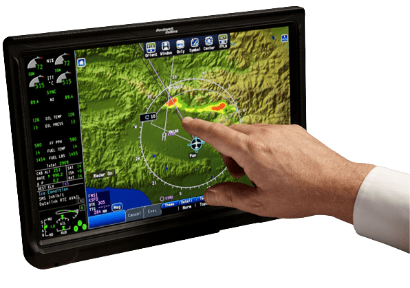 King Air touch screen