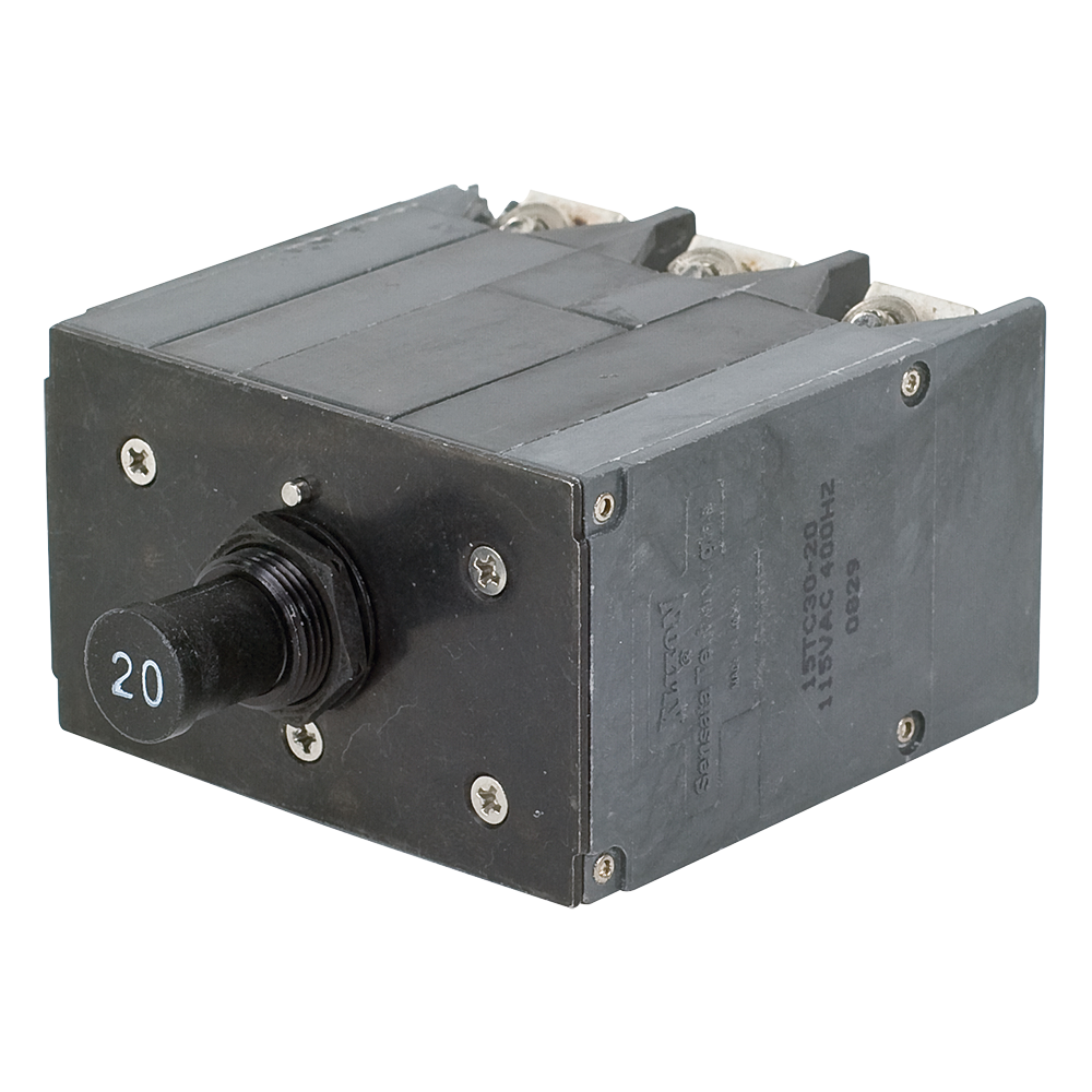 Klixon Circuit Breakers 15TC30 Series Circuit Breaker | 20 Amp Rating 15TC30-20 15TC30 Series Circuit Breaker | 20 Amp Rating