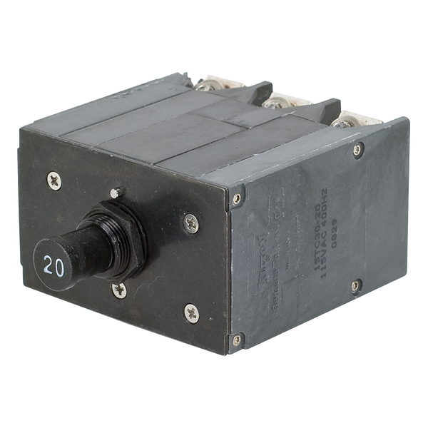 Klixon Circuit Breakers 15TC30 Series Circuit Breaker | 20 Amp Rating 15TC30-20 15TC30 Series Circuit Breaker | 20 Amp Rating