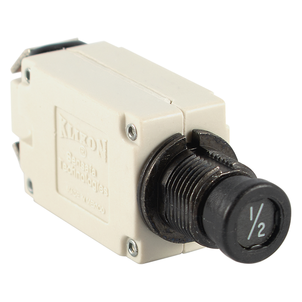 Klixon Circuit Breakers 7274-4 Series Circuit Breaker | 0.5 Amp Rating 7274-4-1/2 7274-4 Series Circuit Breaker | 0.5 Amp Rating