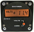 400 Series Voltage & Amperage Meter | 2-1/4 Mount, 28V Orange Lighting