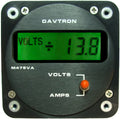 400 Series Voltage & Dual Amperage Meter | 2-1/4 Mount, 28V NVG Lighting