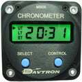 M800 Series Digital Clock | 14V NVIS Green A Lighting, Black