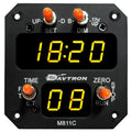 M811C Chronometer | LED, Black, Front Mount