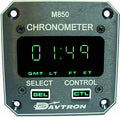 M850 Digital Clock Chronometer | 2-1/4in, 5V NVG Wamco Green, Gray Faceplate