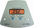 B800 Yoke Mount Digital Clock for Beechcraft King Air | 28V Lighting, Cream Color