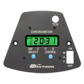 MB800AIS Yoke Mount Digital Clock for Beechcraft King Air | 5V NVG Lighting, TCS & MAP Switch, Black