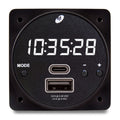 Mid-Continent Clocks Mid-Continent CHRONOS CH93MAX Digital Clock / USB Charger (MAX Power) 6420093-5 Mid-Continent CHRONOS CH93MAX Digital Clock / USB Charger (MAX Power)