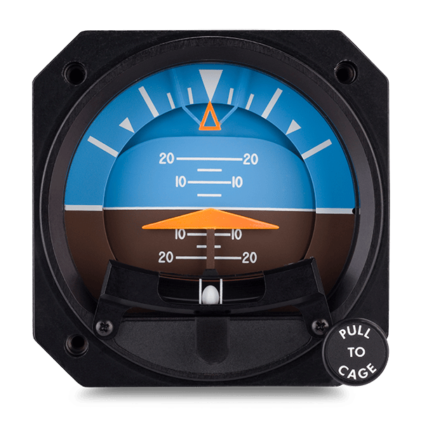 Mid-Continent Mid-Continent 4300-206 3-inch Electric Attitude Indicator (10-32 VDC, 6.5° Diamond, Inclinometer) 4300-206 Mid-Continent 4300-206 3-inch Electric Attitude Indicator (10-32 VDC, 6.5° Diamond, Inclinometer)