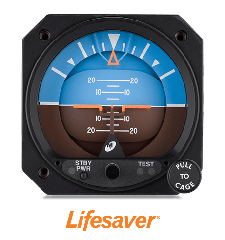 Mid-Continent Mid-Continent Lifesaver 4300-411 3-inch Electric Attitude Indicator with Battery Backup (10-32 VDC, Lighted, 0-8°) 4300-411 Mid-Continent Lifesaver 4300-411 3-inch Electric Attitude Indicator with Battery Backup (10-32 VDC, Lighted, 0-8°)