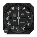 Mid-Continent Mid-Continent MD200-606 3-inch Course Deviation Indicator (L/R, Glideslope with annunciators) for GTN 600/700, CNX80, GX50/60, GNS 400/500, IFD 440/540 MD200-606 Mid-Continent MD200-606 3-inch Course Deviation Indicator (L/R, Glideslope with annunciators) for GTN 600/700, CNX80, GX50/60, GNS 400/500, IFD 440/540