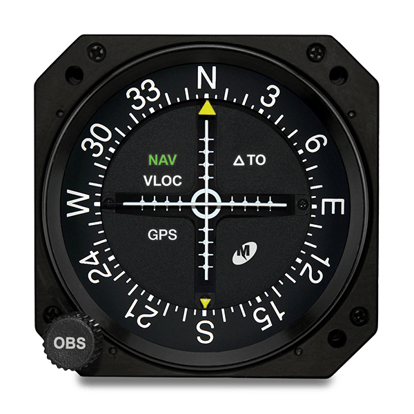 Mid-Continent Mid-Continent MD200-706 3-inch Course Deviation Indicator (L/R, Glideslope with annunciators) for GTN 600/700, CNX80, GX50/60, GNS 400/500, IFD 440/540 MD200-706 Mid-Continent MD200-706 3-inch Course Deviation Indicator (L/R, Glideslope with annunciators) for GTN 600/700, CNX80, GX50/60, GNS 400/500, IFD 440/540