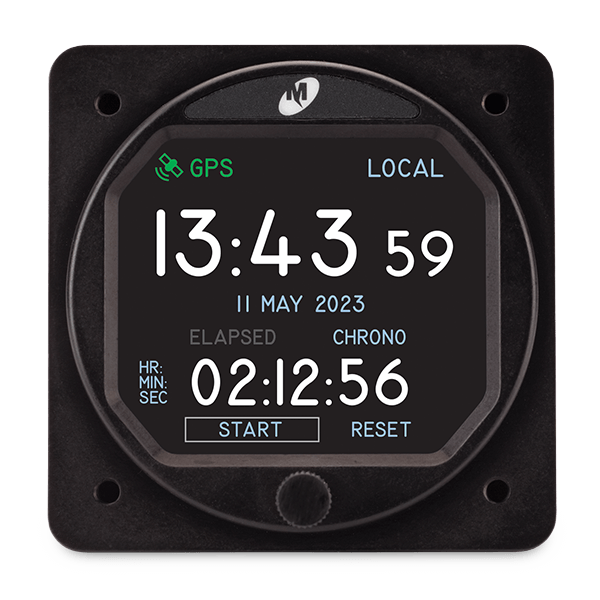 Mid-Continent Mid-Continent MD23-190 2-inch Digital GPS Clock (ARINC 429 sync, LCD, 9 functions: Local/UTC/Flight timer/Countdown/Stopwatch/Date/Time to waypoint/Hobbs/Run timer) MD23-190 Mid-Continent MD23-190 2-inch Digital GPS Clock (ARINC 429 sync, LCD, 9 functions: Local/UTC/Flight timer/Countdown/Stopwatch/Date/Time to waypoint/Hobbs/Run timer)