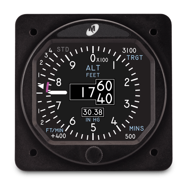 Mid-Continent Mid-Continent MD23-215 2-inch Digital Counter Drum Encoding Altimeter (55K, Inches or millibars, LCD) MD23-215 Mid-Continent MD23-215 2-inch Digital Counter Drum Encoding Altimeter (55K, Inches or millibars, LCD)