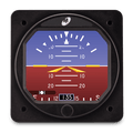 Mid-Continent Mid-Continent MD23-342 2-inch Digital Attitude Indicator (Attitude, Slip, Turn rate, Heading, LCD) MD23-342 Mid-Continent MD23-342 2-inch Digital Attitude Indicator (Attitude, Slip, Turn rate, Heading, LCD)