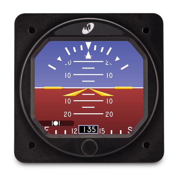 Mid-Continent Mid-Continent MD23-342 2-inch Digital Attitude Indicator (Attitude, Slip, Turn rate, Heading, LCD) MD23-342 Mid-Continent MD23-342 2-inch Digital Attitude Indicator (Attitude, Slip, Turn rate, Heading, LCD)