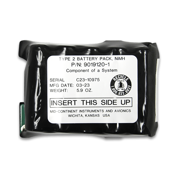 Mid-Continent Mid-Continent SAM MD302 NiMH Battery Pack 9019120-1 Mid-Continent SAM MD302 NiMH Battery Pack