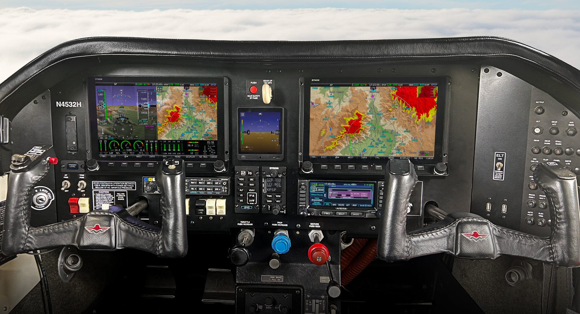Dynon Certified Mooney panel
