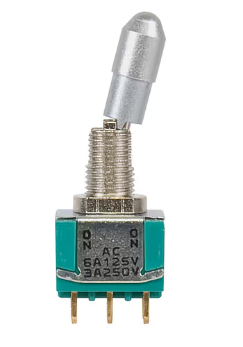 TE Connectivity Aviation Connectors Green Series Toggle Switch MTL206N Green Series Toggle Switch