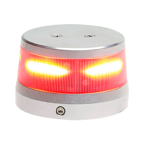 Orion 360 LED Beacon | Red, 28VDC, 2.6-inch Base