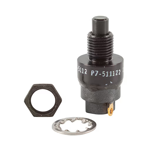 Otto Instrument Aviation Switches P7 Series Pushbutton Switch | 3A, 115VAC, 28VDC P7-511122 P7 Series Pushbutton Switch | 3A, 115VAC, 28VDC