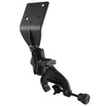 RAM Mounts RAM DOUBLE BALL YOKE CLAMP MOUNT WITH ANGLED EXTENSION PLATE RAM-B-125U-A RAM DOUBLE BALL YOKE CLAMP MOUNT WITH ANGLED EXTENSION PLATE