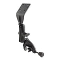 RAM Mounts RAM DOUBLE BALL YOKE CLAMP MOUNT WITH ANGLED EXTENSION PLATE RAM-B-125U RAM DOUBLE BALL YOKE CLAMP MOUNT WITH ANGLED EXTENSION PLATE