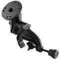 RAM Mounts RAM DOUBLE BALL YOKE CLAMP MOUNT WITH ROUND PLATE RAM-B-121-A-202 RAM DOUBLE BALL YOKE CLAMP MOUNT WITH ROUND PLATE