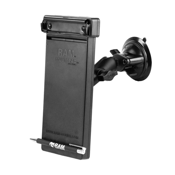 RAM Mounts RAM MULTI-PAD MOUNT WITH RAM TWIST-LOCK SUCTION CUP BASE RAM-B-166-MP1U RAM MULTI-PAD MOUNT WITH RAM TWIST-LOCK SUCTION CUP BASE