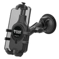 RAM Mounts RAM QUICK-GRIP PRO SUCTION CUP PHONE MOUNT RAM-B-166-PD5U RAM QUICK-GRIP PRO SUCTION CUP PHONE MOUNT