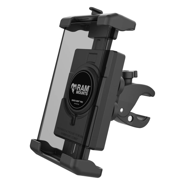 RAM Mounts RAM QUICK-GRIP PRO XL LOW-PROFILE PHONE MOUNT WITH VIBE-SAFE RAM-HOL-PD7V-400-1U RAM QUICK-GRIP PRO XL LOW-PROFILE PHONE MOUNT WITH VIBE-SAFE