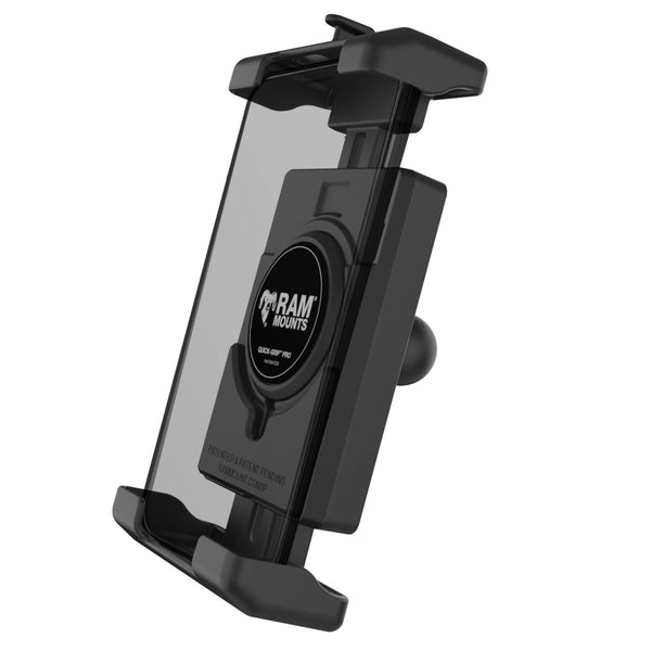 RAM Mounts RAM QUICK-GRIP PRO XL PHONE HOLDEDER WITH BALL RAM-HOL-PD7BU RAM QUICK-GRIP PRO XL PHONE HOLDEDER WITH BALL