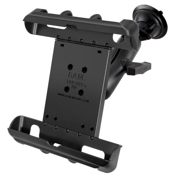 RAM Mounts RAM TAB-TITE LARGE TABLET MOUNT WITH RAM TWIST-LOCK SUCTION CUP RAM-166-TAB17U RAM TAB-TITE LARGE TABLET MOUNT WITH RAM TWIST-LOCK SUCTION CUP