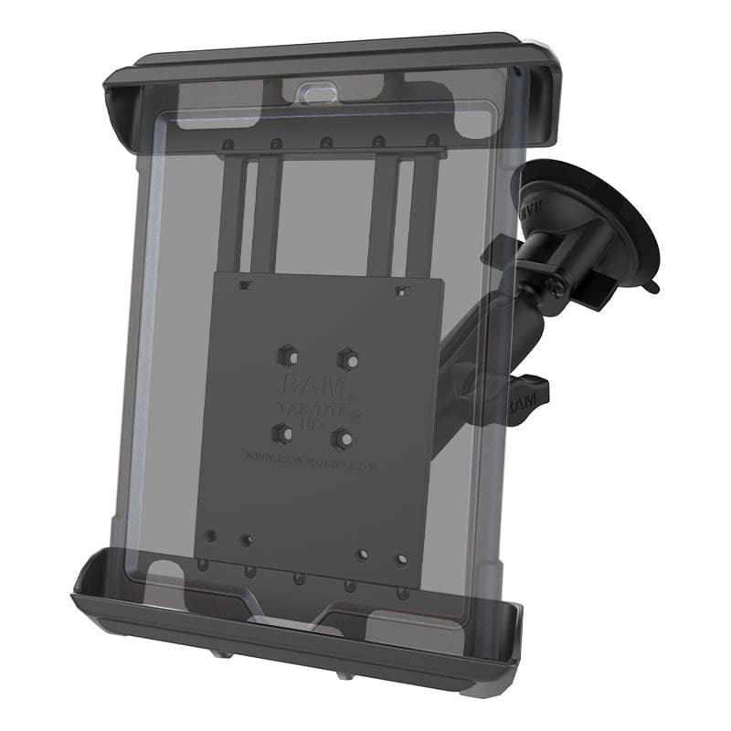 RAM Mounts RAM TAB-TITE WITH RAM TWIST-LOCK SUCTION CUP FOR TABLETS WITH CASES RAM-B-166-TAB8U RAM TAB-TITE WITH RAM TWIST-LOCK SUCTION CUP FOR TABLETS WITH CASES