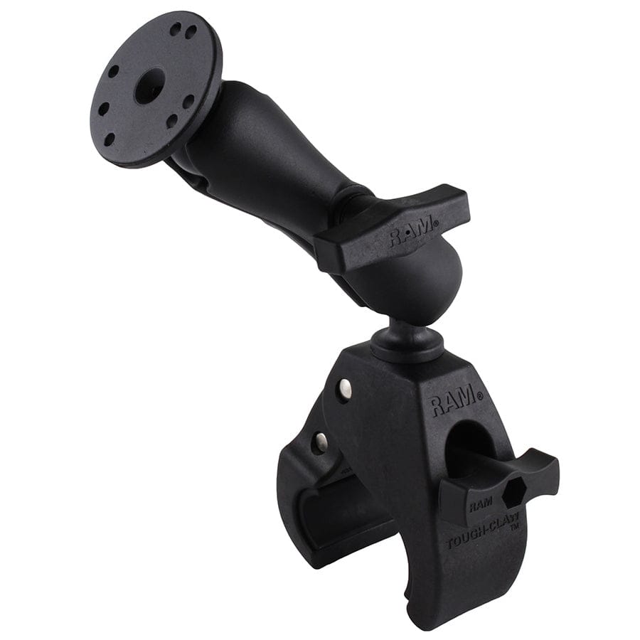 RAM Mounts RAM TOUGH-CLAW LARGE CLAMP DOUBLE BALL MOUNT WITH ROUND PLATE RAP-401-202U RAM TOUGH-CLAW LARGE CLAMP DOUBLE BALL MOUNT WITH ROUND PLATE