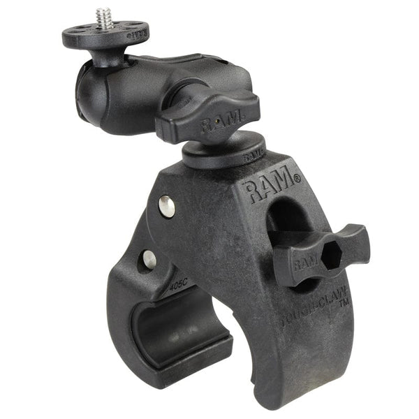 RAM Mounts RAM TOUGH-CLAW MEDIUM CLAMP MOUNT WITH 1/4"-20 ACTION CAMERA ADAPTER RAM-B-404-A-366U RAM TOUGH-CLAW MEDIUM CLAMP MOUNT WITH 1/4"-20 ACTION CAMERA ADAPTER