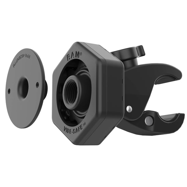 RAM Mounts RAM TOUGH-CLAW SMALL CLAMP BASE WITH VIBE-SAFE ADAPTER RAP-400-462NPT RAM TOUGH-CLAW SMALL CLAMP BASE WITH VIBE-SAFE ADAPTER