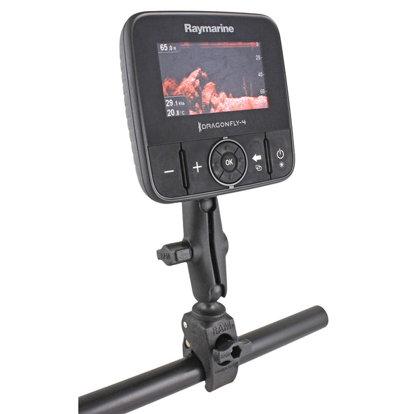 RAM Mounts RAM TOUGH-CLAW SMALL CLAMP MOUNT FOR RAYMARINE DRAGONFLY SERIES RAM-B-400-379-M616U RAM TOUGH-CLAW SMALL CLAMP MOUNT FOR RAYMARINE DRAGONFLY SERIES