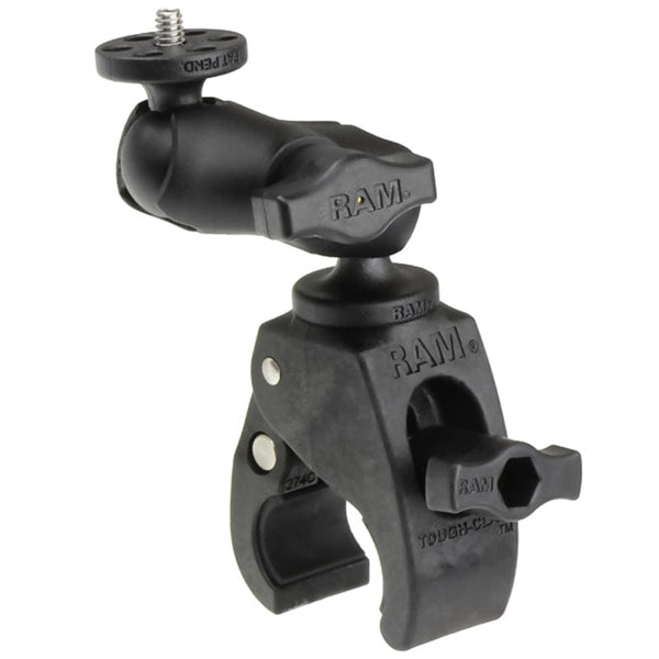 RAM Mounts RAM TOUGH-CLAW SMALL CLAMP MOUNT WITH 1/4"-20 ACTION CAMERA ADAPTER RAM-B-400-A-366U RAM TOUGH-CLAW SMALL CLAMP MOUNT WITH 1/4"-20 ACTION CAMERA ADAPTER