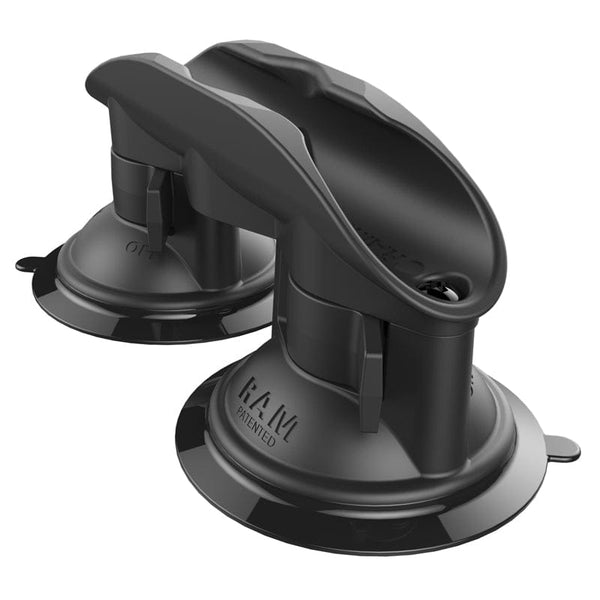 RAM Mounts RAM TOUGH-CLIP PADDLE CRADLE WITH DOUBLE RAM TWIST-LOCK SUCTION CUP RAP-430-224U RAM TOUGH-CLIP PADDLE CRADLE WITH DOUBLE RAM TWIST-LOCK SUCTION CUP