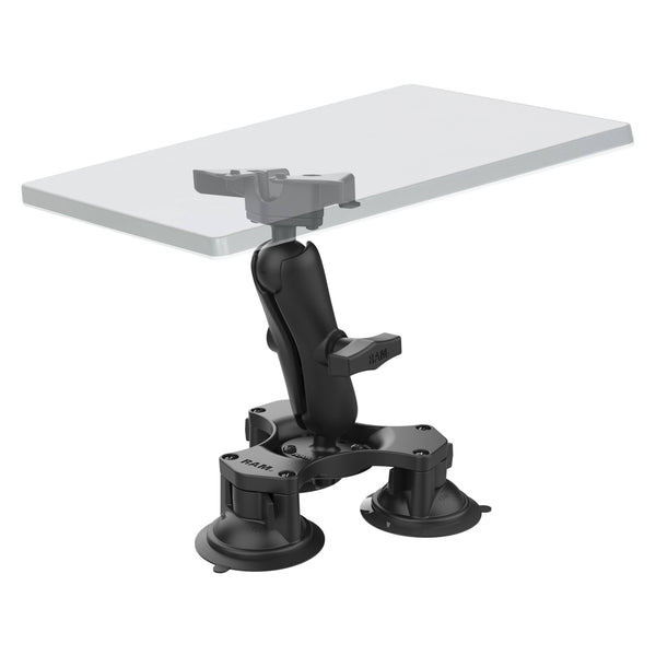 RAM Mounts RAM TRIPLE SUCTION CUP BASE W/ STARLINK MINI ADAPTER RAP-365-138-STA1U RAM TRIPLE SUCTION CUP BASE W/ STARLINK MINI ADAPTER