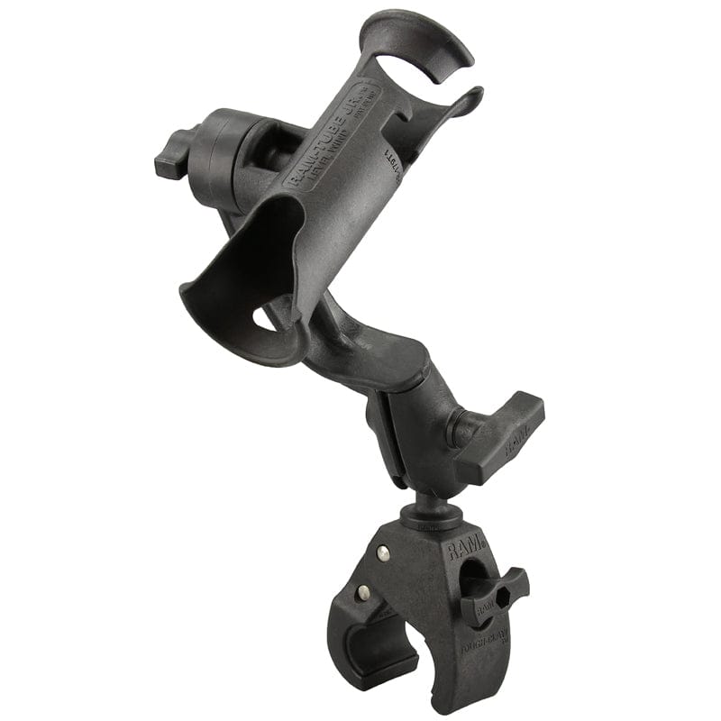 RAM Mounts RAM TUBE JR. ROD HOLDER WITH REVOLUTION ARM AND RAM TOUGH-CLAW BASE RAP-390-RB-404U RAM TUBE JR. ROD HOLDER WITH REVOLUTION ARM AND RAM TOUGH-CLAW BASE