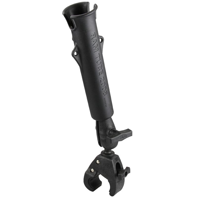 RAM Mounts RAM TUBE ROD HOLDER WITH RAM TOUGH-CLAW RAP-119-404U RAM TUBE ROD HOLDER WITH RAM TOUGH-CLAW